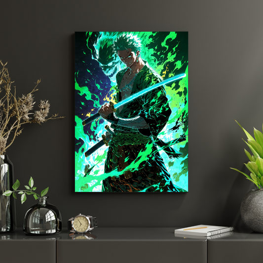 One Piece – Roronoa Zoro Plakat Aluminiowy