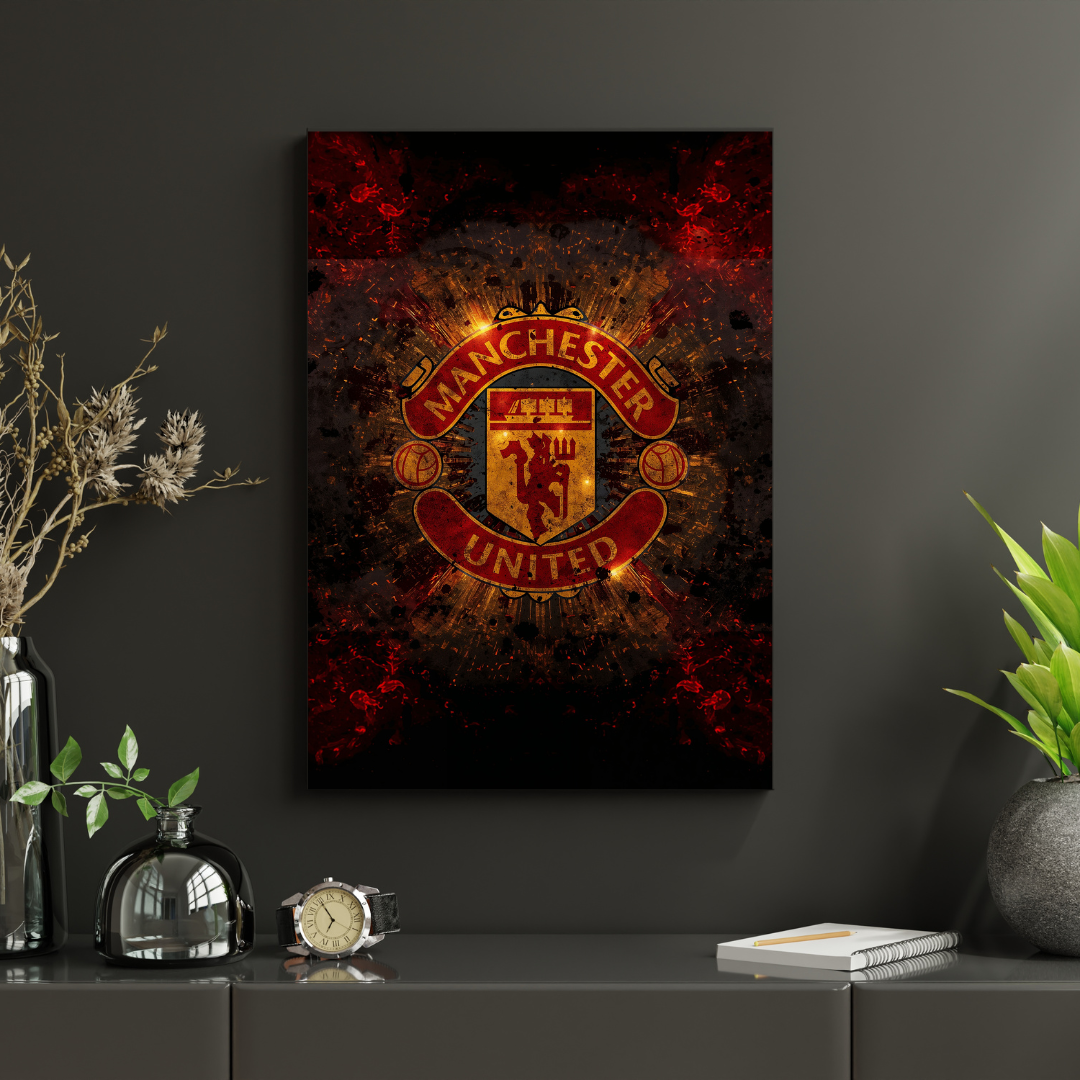 Manchester United – Herb „Red Devils” Plakat Aluminiowy