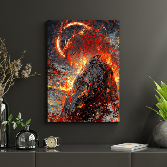 Demon Slayer – Rengoku Kyojuro Plakat Aluminiowy