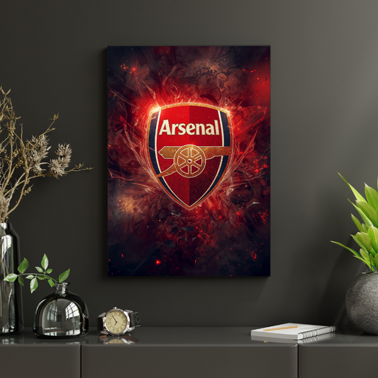 Arsenal FC – Herb „The Gunners” Plakat Aluminiowy