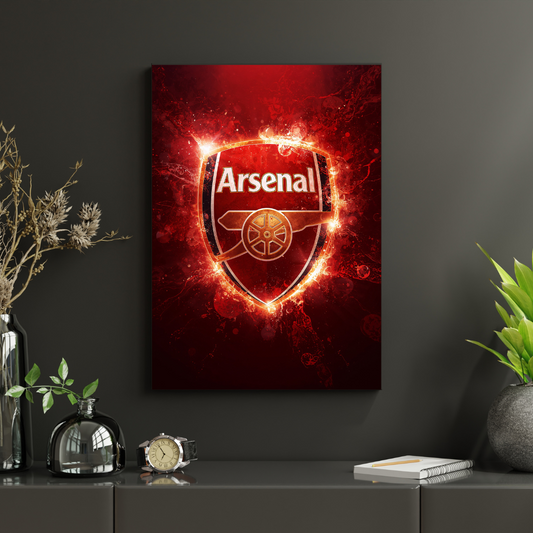 Arsenal FC – Herb „The Gunners” Plakat Aluminiowy