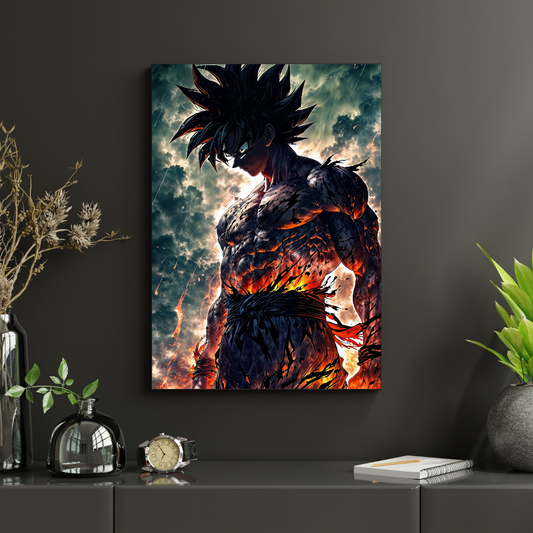 Dragon Ball – Goku Ultra Instinct Plakat Aluminiowy
