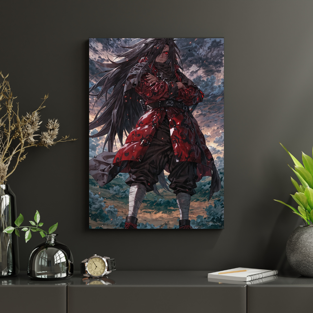 Naruto – Madara Uchiha „Storm of War” Plakat Aluminiowy