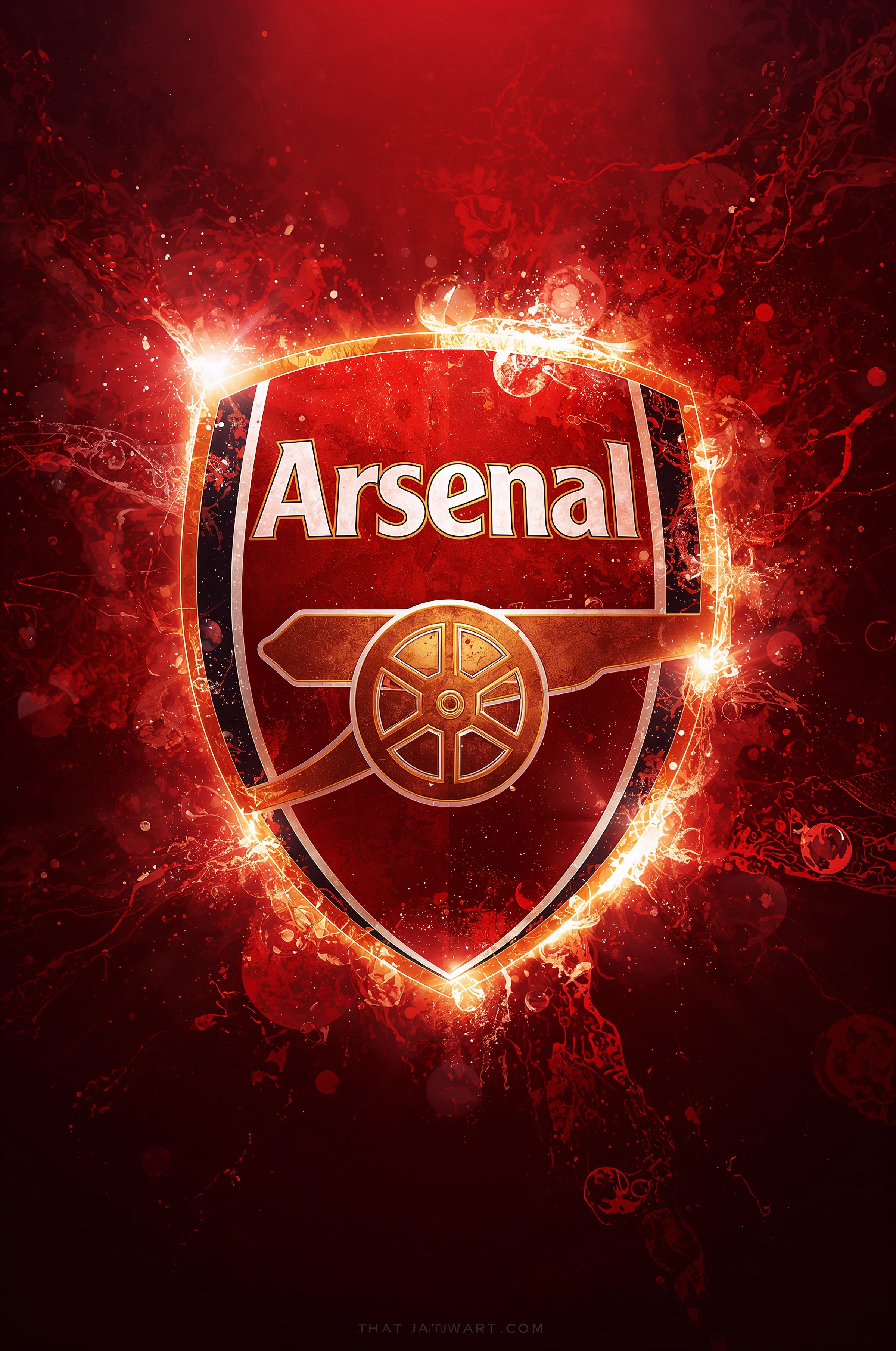 Arsenal FC – Herb „The Gunners” Plakat Aluminiowy