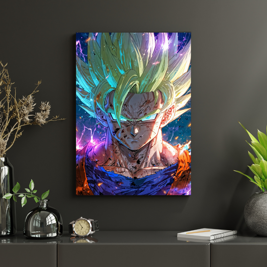 Dragon Ball Z – Goku Super Saiyan Plakat Aluminiowy