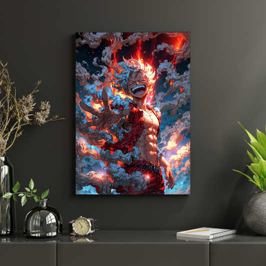 One Piece – Luffy Gear 5 Plakat Aluminiowy